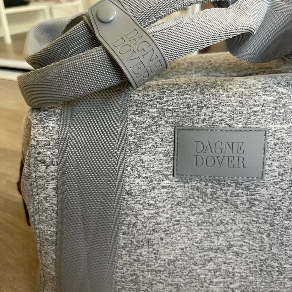 USED TWICE - Dagne Dover grey marled Medium Bag.